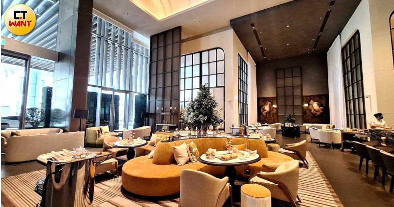 台北洲際酒店共規劃7家餐飲品牌，包括5間餐廳及2間Lounge與酒吧，首波將有5間餐廳開幕。（圖／林榮芳攝）