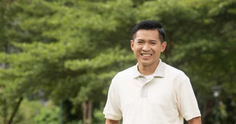 何志勇不滿黨中央只顧「藍白合」,批評未給予公平競爭的初選機制。(圖/何志勇臉書)