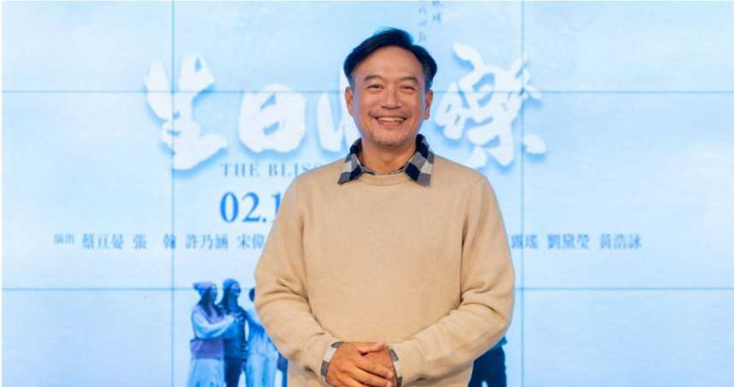 張翰在喪母後昨（18）日仍敬業出席活動。（圖／大愛電視）