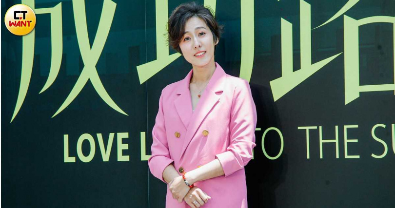 張詩盈為角色做很多功課。（圖／趙文彬攝）