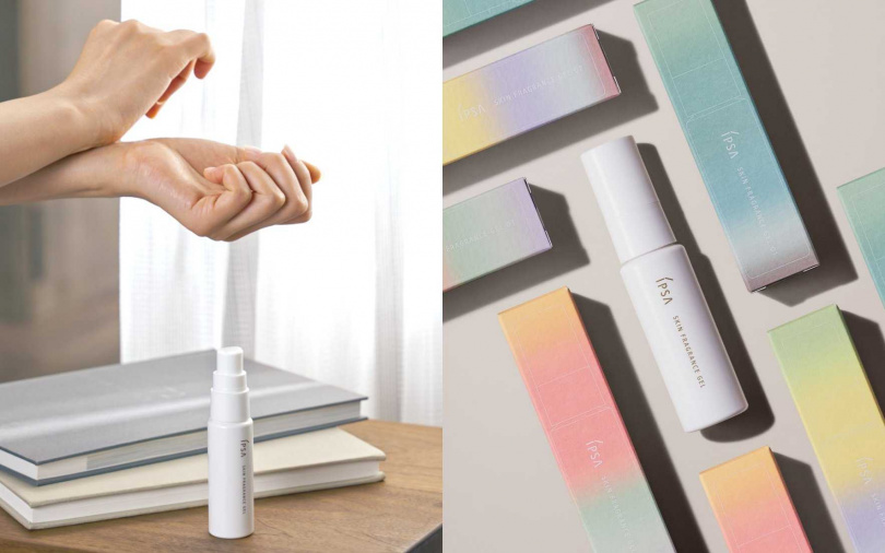 IPSA平衡保養調香凝膠運用「脈搏跳動活化香氣」的科學原理，將凝膠點於脈搏後，以體溫喚醒香氣分子層層綻放，如同心跳節奏帶動香氣呼吸。（圖／品牌提供）