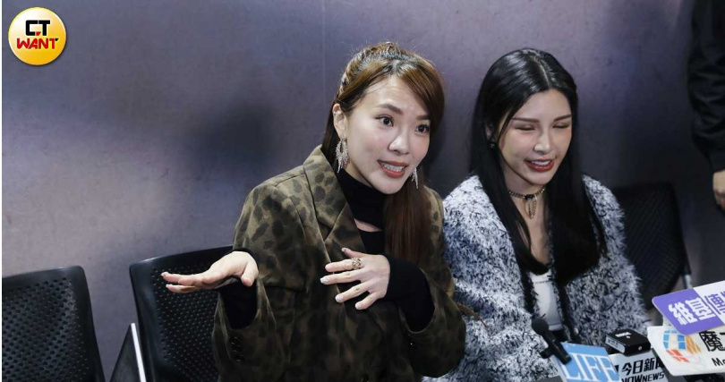 對於和已婚男交往且互動親密，小優在受訪時澄清對方非男友，是合作拍攝的攝影師。（圖／侯世駿攝）