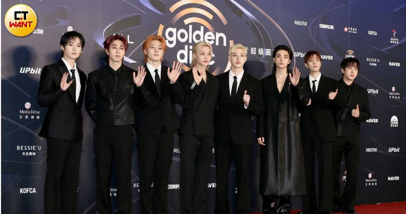 Stray Kids首度造訪台北。(圖/侯世駿攝)