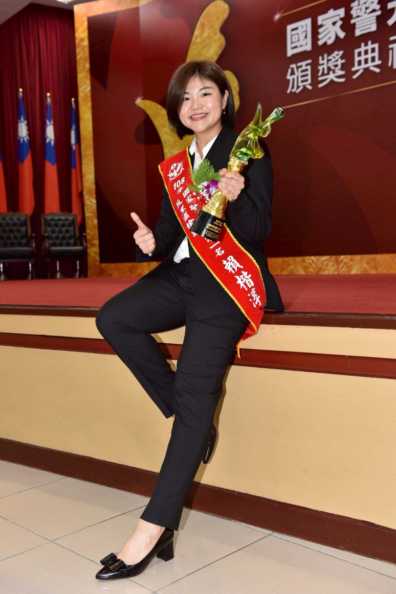 臺北市刑事大隊偵查第六隊隊長賴楷淳陞任花蓮縣警察局新城分局分局長。(圖/翻攝畫面)