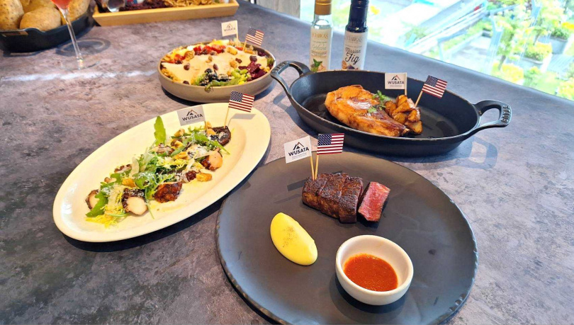 「教父牛排」旗下餐廳推美西限定菜單,免出國吃美西五州!(圖/業者提供)
