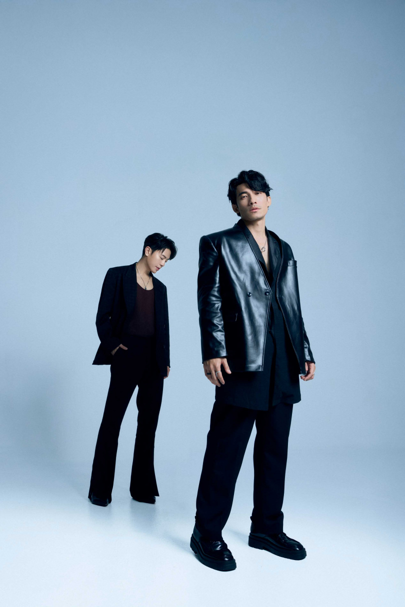 韋禮安與連炳發初次見面就有共同話題。（圖／索尼音樂提供）