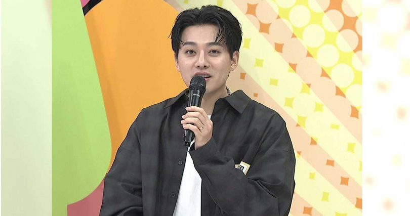 李唯楓因節目效果被貼遲到王標籤。（圖／中天提供）