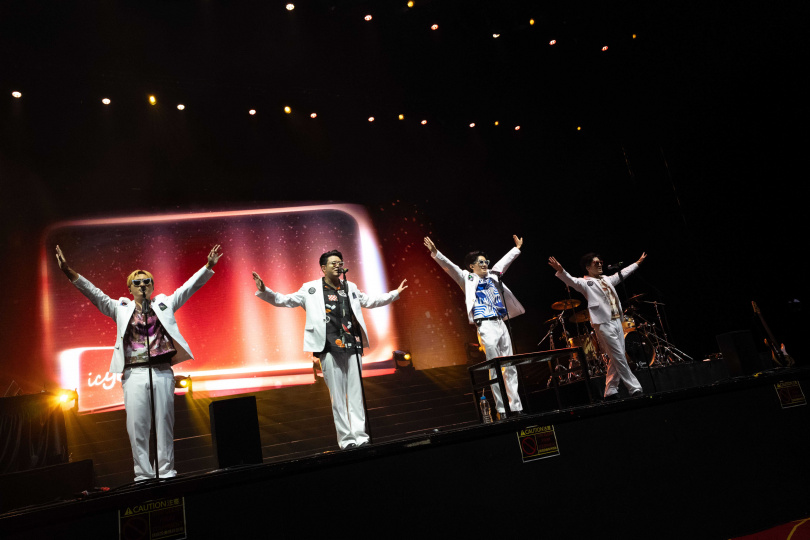 冰球樂團難忘粉絲的熱情。（圖／何樂音樂提供）