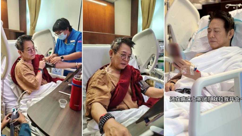 李連杰手術後狀態慢慢恢復，如今已經出院。（圖／翻攝自李連杰抖音）