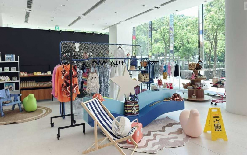 所有關於海灘風格的時髦造型單品，都能在CLUB DESIGNER限定快閃店找得到！（圖／品牌提供）