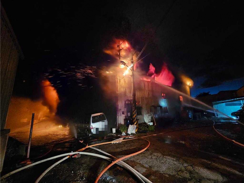 樹林一處工廠清晨大火，一家三口全罹難。（圖／報系資料照）