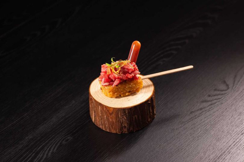 八和香米生牛肉。（圖片提供／八和和牛燒肉專門店）