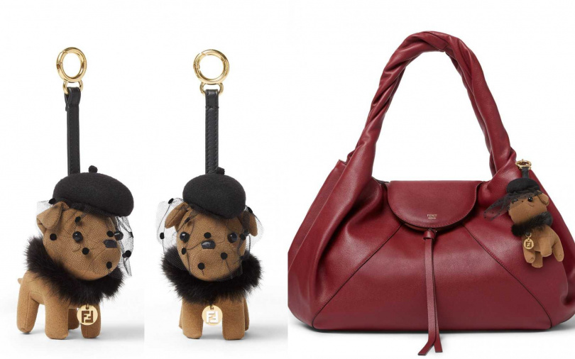 FENDI Igloo吊飾／30,400元（圖／品牌提供）