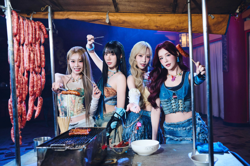 LUVSSI的武打戲全程親自上陣。（圖／隻魚娛樂提供）