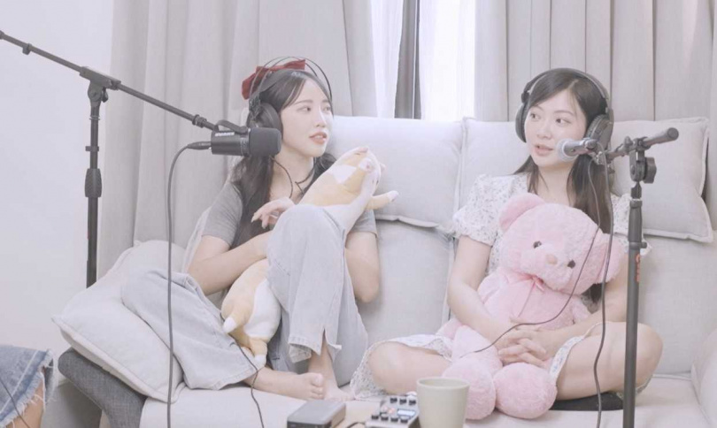 林姵君在咪妃節目上,談及與遊戲實況主老公殺梗兩人婚姻曾一度觸礁的心路歷程。(圖/咪妃KIDS提供)