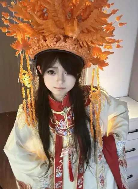 大陸湖北省恩施市25歲女子陳琴近日因獨特創作方式在網路上走紅。（圖／翻攝自微博）