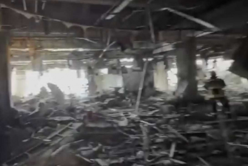 事故地點位於商場11、12樓。（圖／翻攝Threads）