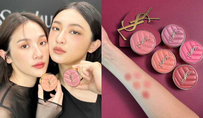 YSL 恆久完美透膚煙染腮紅/2,250元(圖/品牌提供)