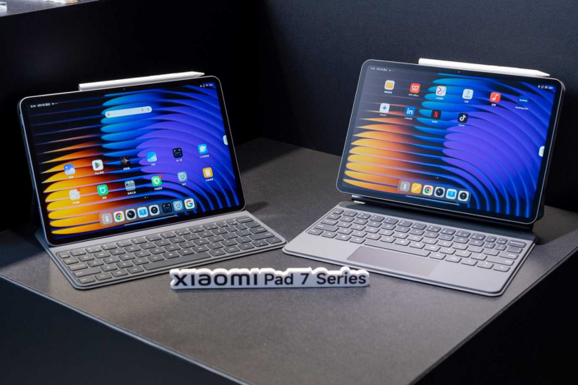 Xiaomi Pad 7系列平板電腦。（圖／台灣小米提供）