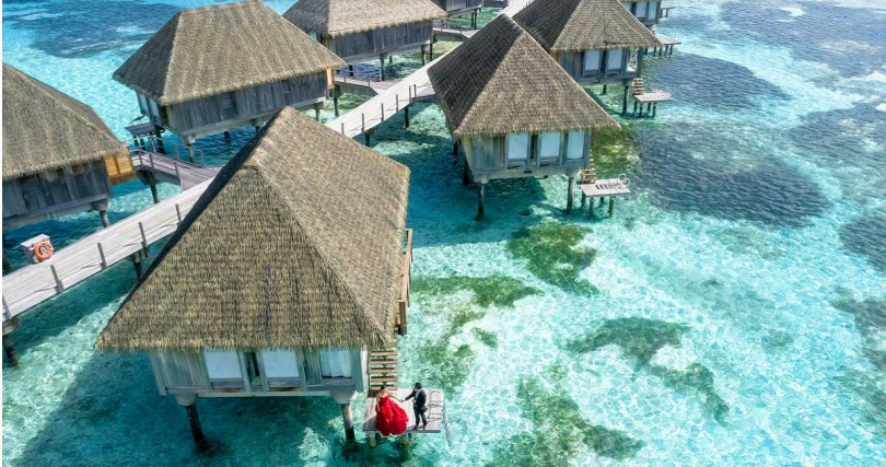 馬爾地夫是全球新人的蜜月度假首選。(圖/翻攝pexels)