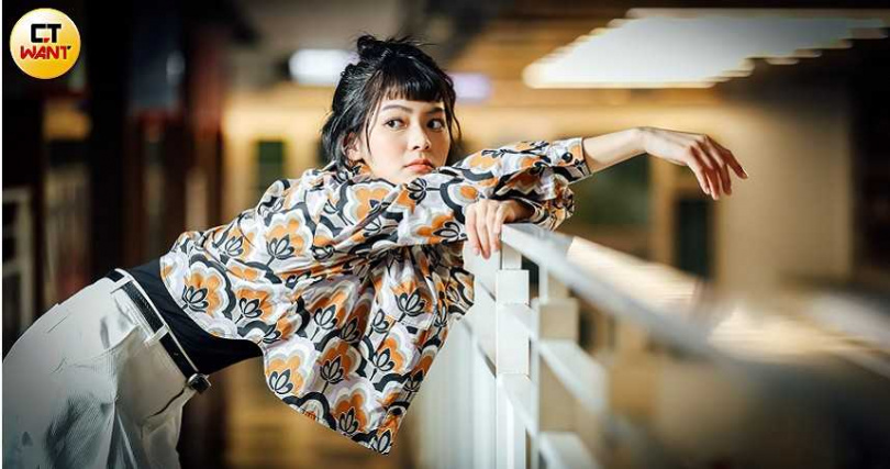 柏妍樺特別有憂患意識，有時還會擔憂演出機會因為預算刪減或等原因而變少。（圖／侯世駿攝）