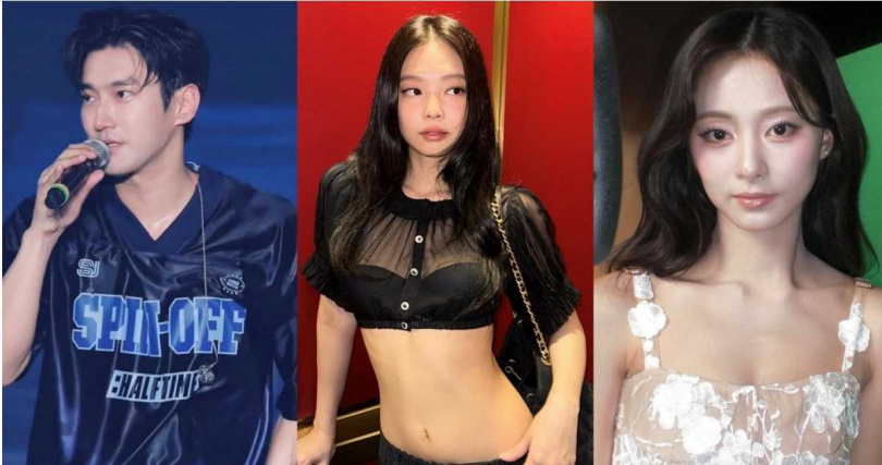（圖／取自始源IG、子瑜IG、Jennie IG）