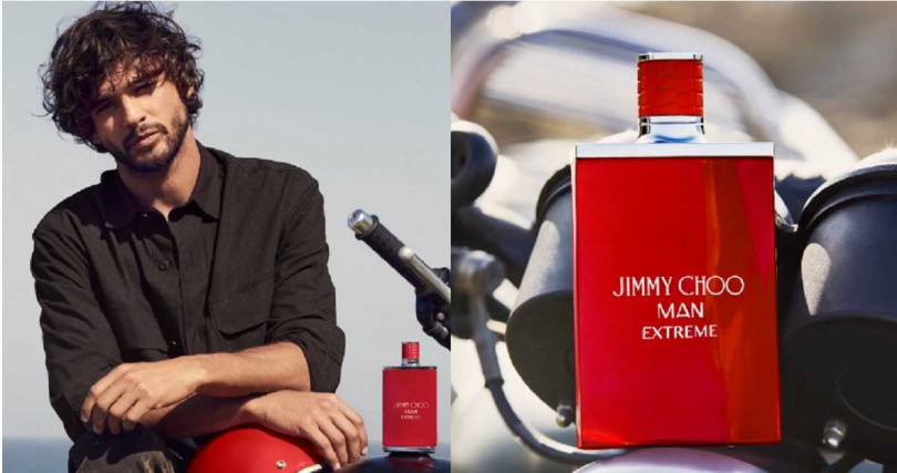 JIMMY CHOO MAN EXTREME極致淡香精 30ML/2,250元/50ML/2,980元、100ML/3,950元(圖/品牌提供)