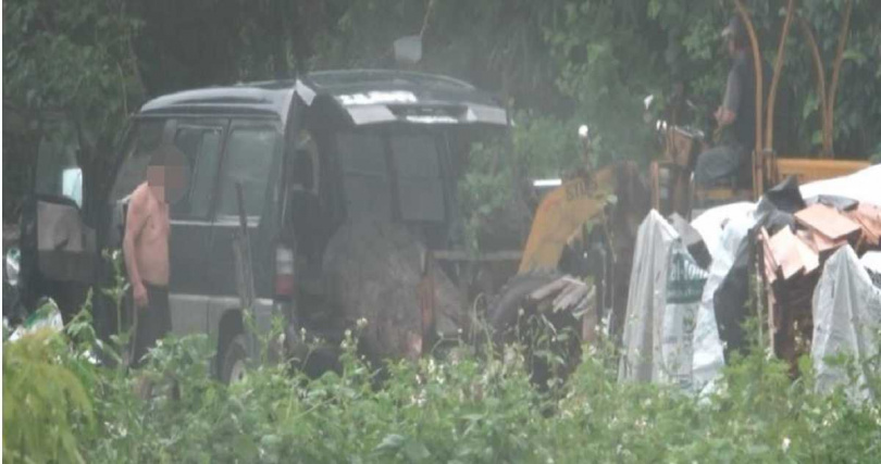 專案小組掌握盜伐集團作案過程。（圖／中檢提供）