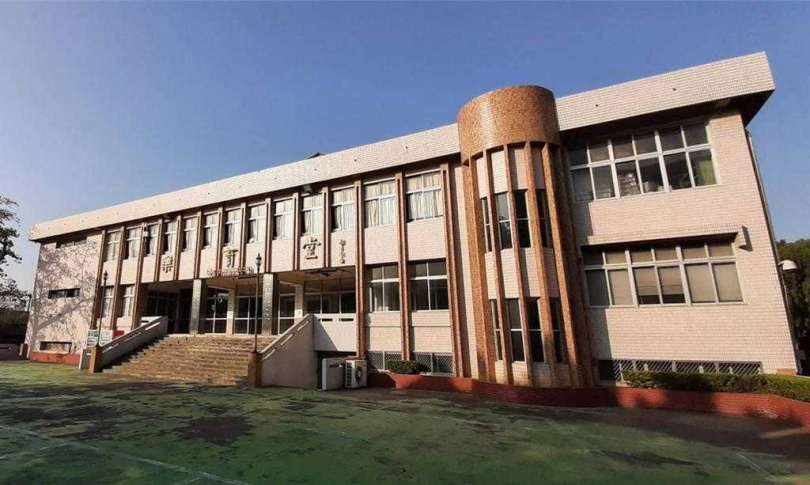 嘉義大學林森校區樂育堂的羽球場已暫時關閉。（嘉大提供／呂妍庭嘉義傳真）