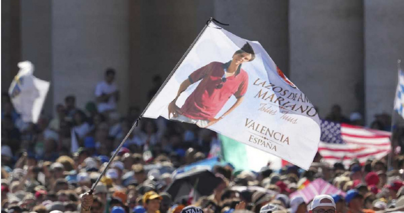 義大利少年阿庫蒂斯獲封為首位「千禧世代」聖人。（圖／達志／美聯社）