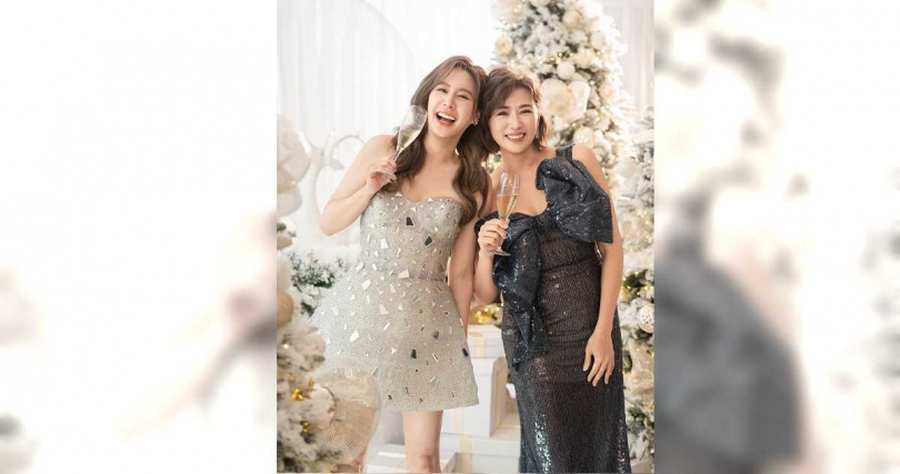 連靜雯跟黃小柔工作看起來沒交集，其實私下是超級好閨蜜。（圖／優墨攝影）