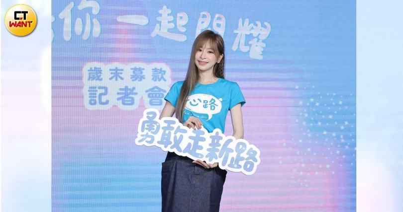 王心凌忙著準備演唱會。(圖/楊澍攝)