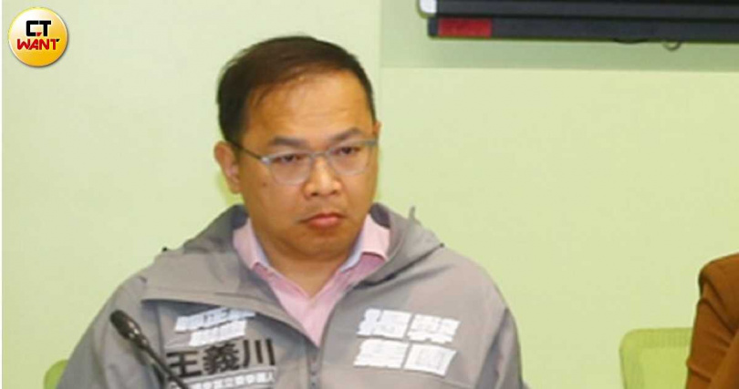 民進黨立委王義川（圖）近期與立委王世堅交鋒。（圖／CTWant攝影組）