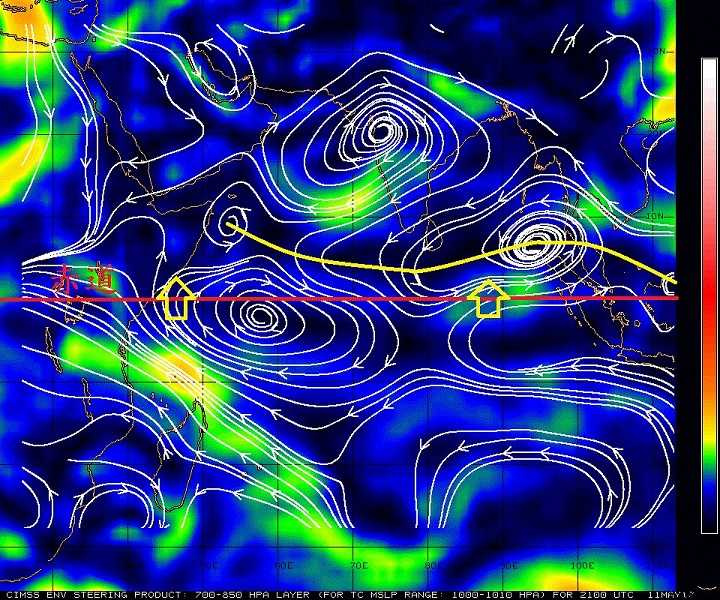 夏季風建立的徵兆。（圖／翻攝自鄭明典臉書）