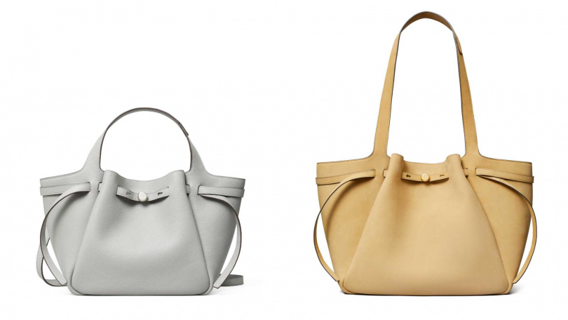 TORY BURCH_ROMY 小號托特包／19,900元，ROMY托特包／25,600元（圖／品牌提供）