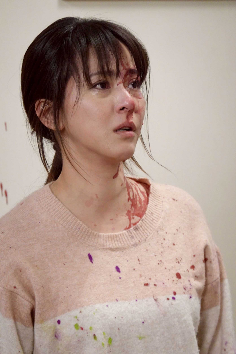 蘇晏霈情緒大爆發。(圖/民視)