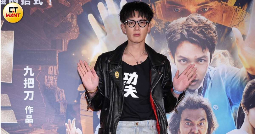 柯震東對於自己的「萬年學生」形象仍感到滿意。（圖／蘇聖倫攝）