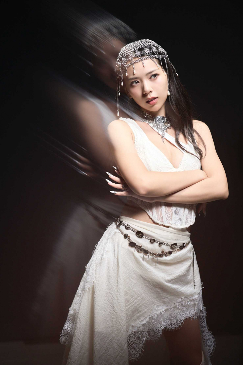 曾薀帆因多囊性卵巢症候群發福10公斤。（圖／品婕娛樂提供）