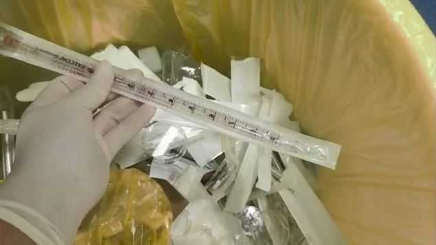非法試管嬰兒胚胎實驗室內部。（圖／翻攝自大象新聞）