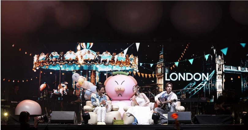 告五人推出搖滾創作專輯錄音紀實紀錄。（圖／相信音樂提供）