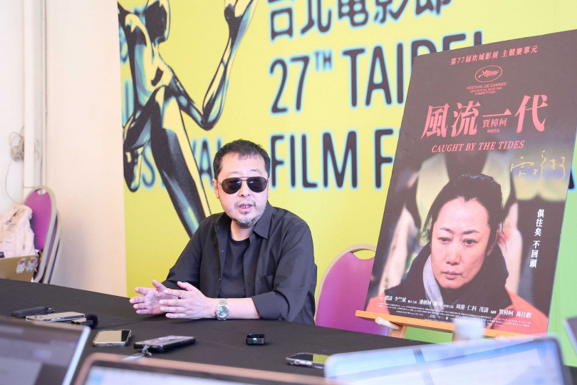 賈樟柯表示，台灣影迷對《風流一代》的理解與支持令他深受感動。（圖／台北電影節提供）