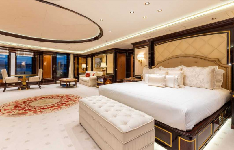 美國司法部3年前在斐濟扣押俄羅斯豪華遊艇「Amadea」。(圖/翻攝自National Maritime Services官網)