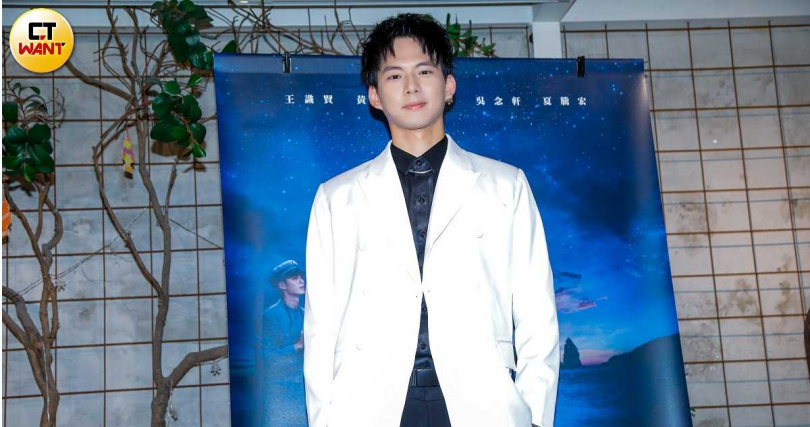 吳念軒得知入圍感動落淚。（圖／趙文彬攝）