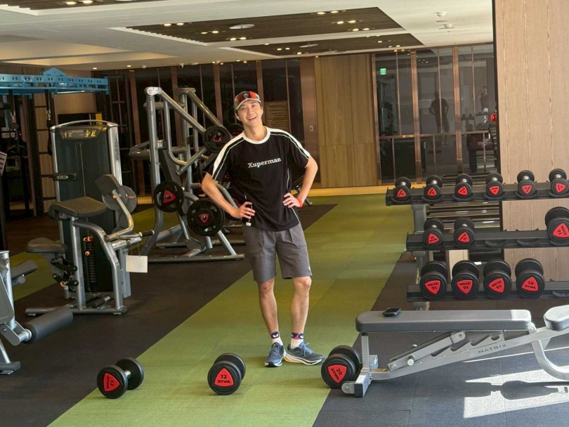 江宏傑表示這次參賽是想讓球員看看教練也正為目標努力。（圖／江宏傑提供）