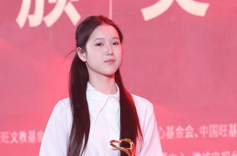 15歲童星「掌上明珠」拍攝短影片獲獎,29日分享創作心得。(圖/陳俊吉)