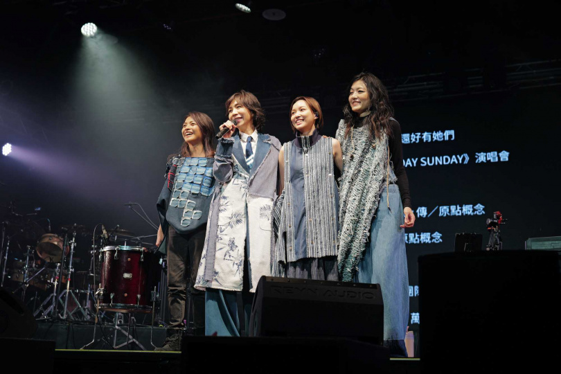 萬芳和壯女們舉辦演唱會。（圖／Legacy Taipei、原點概念提供）