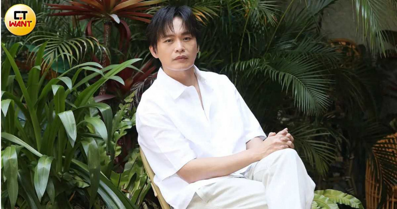 黃鐙輝感謝當年經歷跟轉折,讓他成為可以把家照顧好的爸爸.。(圖/侯世駿攝)