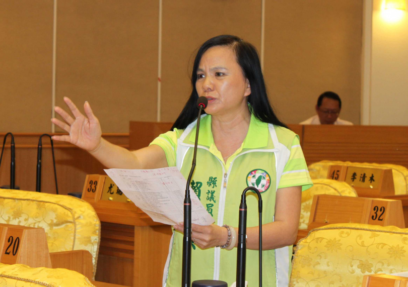 民進黨彰化縣議員賴清美說,只要陳素月持續穩紮穩打,勝選機率相當高。(圖/報系資料照)