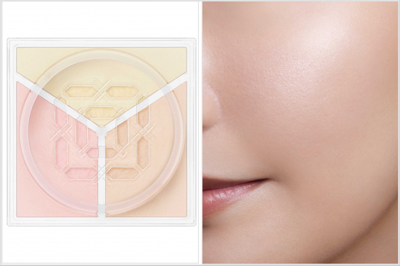 VISEE 煥彩柔焦三色蜜粉#01/390元(圖/品牌提供)