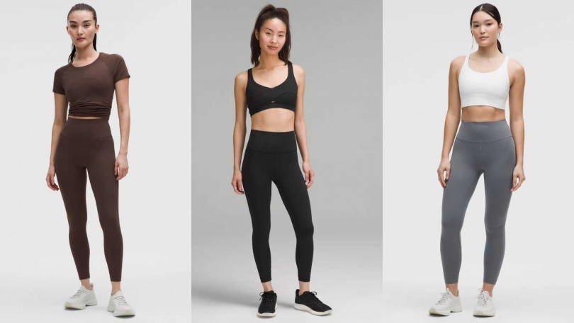lululemon Wunder Train高腰緊身褲 24／3,480  元（圖／品牌提供）